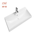 bassin monobloc rectangulaire en Solid Surface